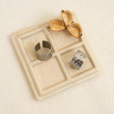 Silver Bubbles Textured Ring