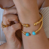 Gold Classic Cable Cuff