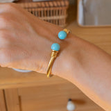 Gold Classic Cable Cuff
