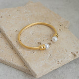 Gold Classic Cable Cuff