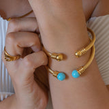 Gold Classic Cable Cuff