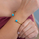 Gold Classic Cable Cuff