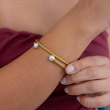 Gold Classic Cable Cuff