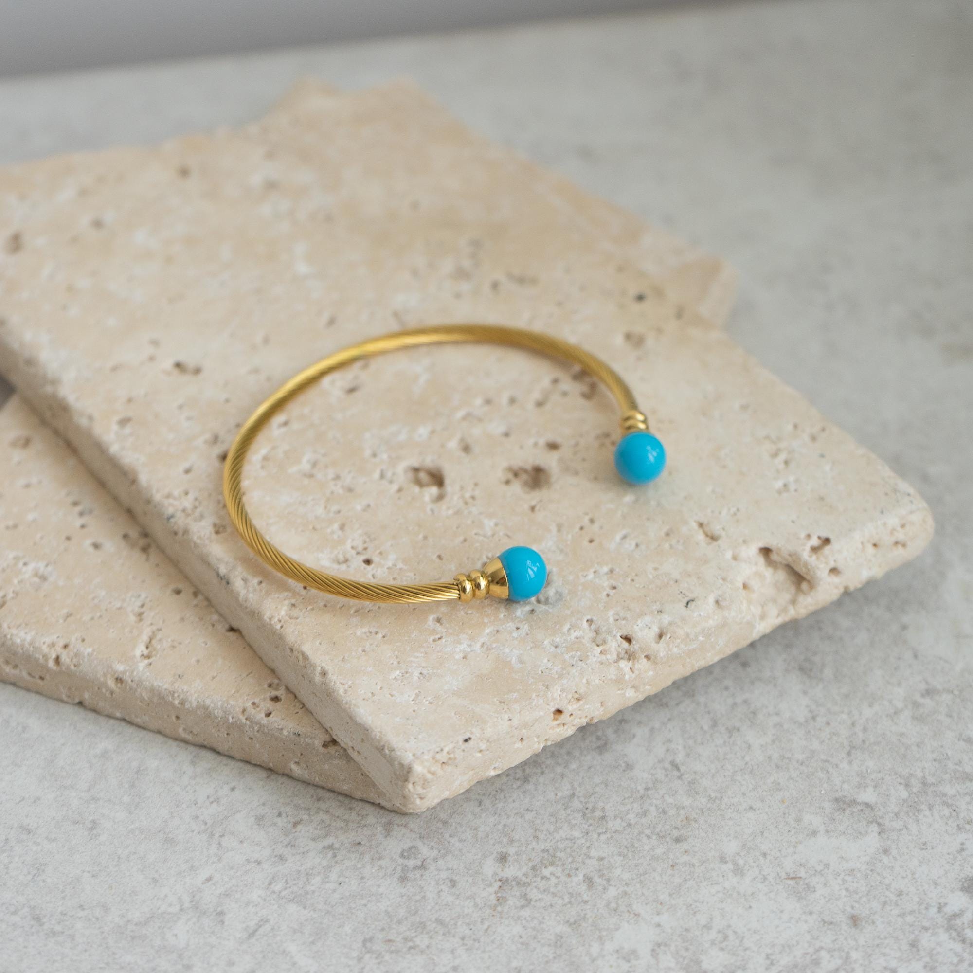 Gold Classic Cable Cuff