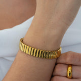 Gold Wristband Bracelet