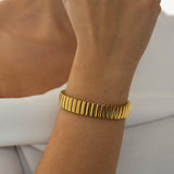 Gold Wristband Bracelet