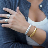 Gold Bold Cuff Bracelet