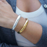Gold Bold Cuff Bracelet