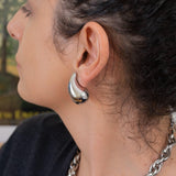 Silver Bold Earrings