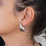 Silver Bold Earrings