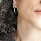 Κλασικοί Ασημί Ανοιχτοί Κρίκοι 