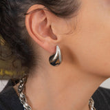 Silver Bold Earrings