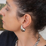Silver Bold Earrings