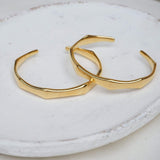 Gold Bold Angular-Shaped Cuff