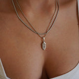 Ασημένιο Κολιέ με Μάτι