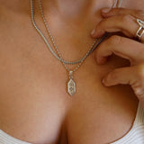 Ασημένιο Κολιέ με Μάτι