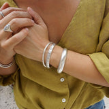 Big Silver Sade Bold Cuff