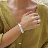 Big Silver Sade Bold Cuff