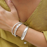 Big Silver Sade Bold Cuff