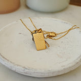 Gold Celestial Pendant Necklace