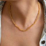Gold Twine Chain Necklace