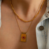 Gold Twine Chain Necklace