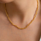 Gold Twine Chain Necklace