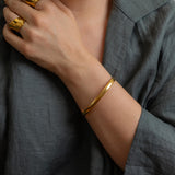 Gold Cuff Bracelet