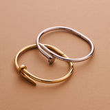 Gold Nail Bracelet