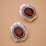 Silver Limpet Stud Earrings
