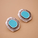 Silver Limpet Stud Earrings
