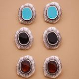 Silver Limpet Stud Earrings