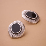 Silver Limpet Stud Earrings