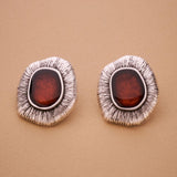 Silver Limpet Stud Earrings