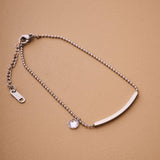 Gold/Silver Crystal Anklet