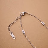 Gold/Silver Crystal Anklet