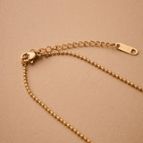 Gold/Silver Crystal Anklet