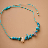 Starfish Shell Anklet