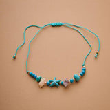 Starfish Shell Anklet