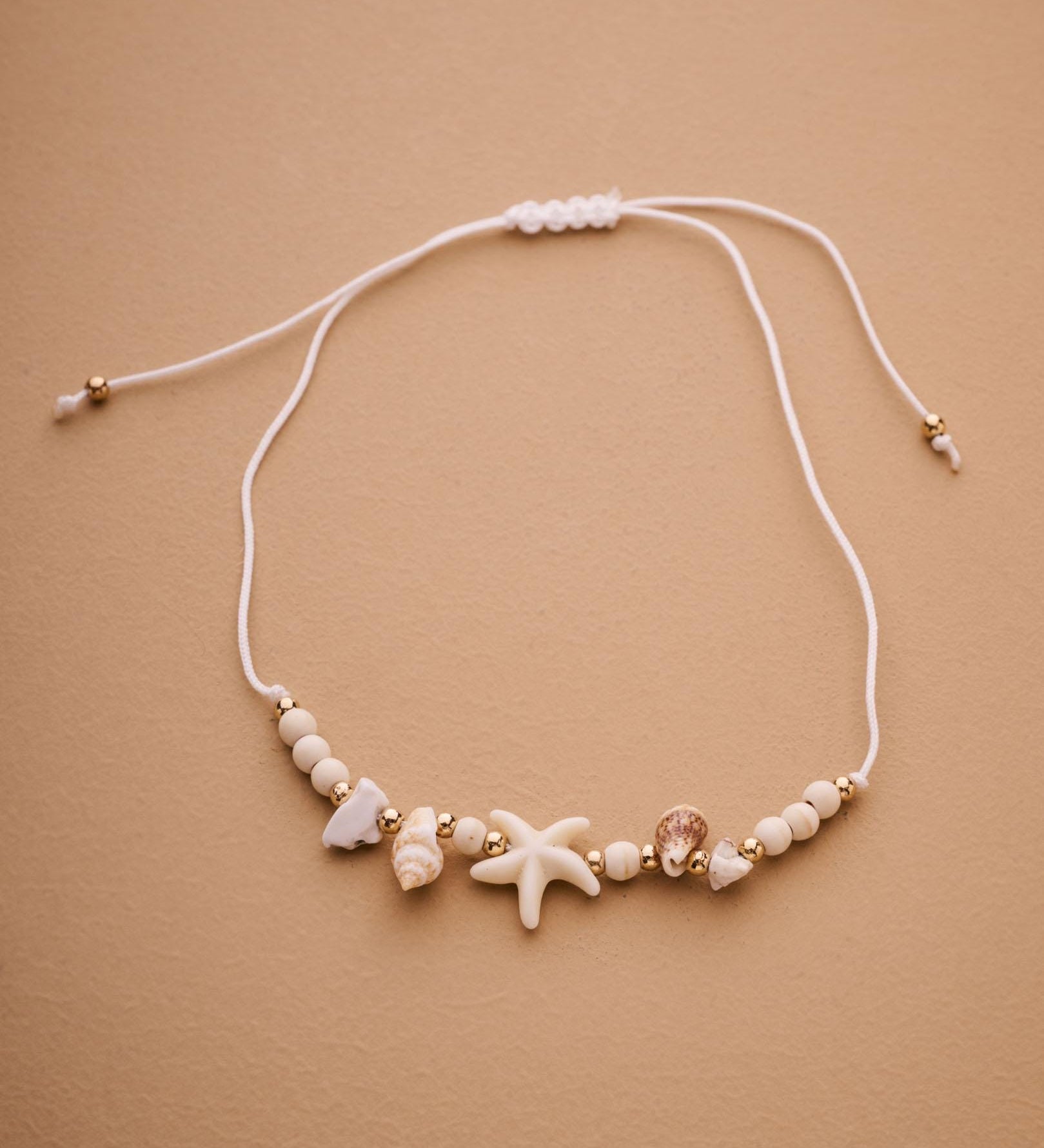 Starfish Shell Anklet