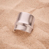 Silver Wide Band Ring