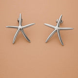 Silver STARFISH earrings