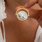 Gold Athena's Owl Necklace