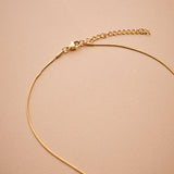 Red Enamel Heart Necklace