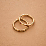 Gold Engraved Ring