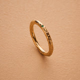 Gold Engraved Ring