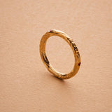 Gold Engraved Ring