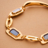 Geometric Enamel Bracelet