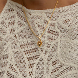 Gold Heart Pendant Necklace