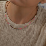 Colorful MIYUKI Beaded Necklace